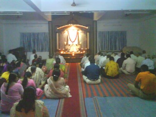 Prayer at Manav Parivar, Ahmedabad